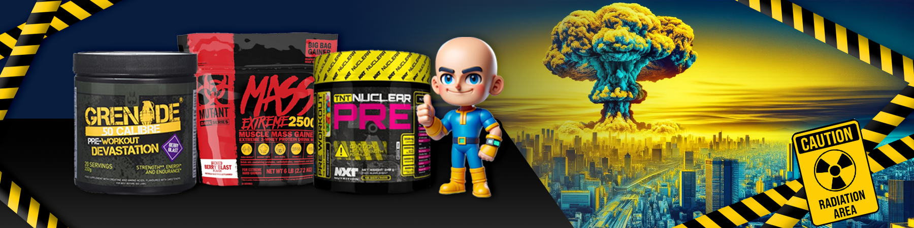 Unleash Your Inner Mutant: Survive the Fitness Fallout at My Supplement Shop