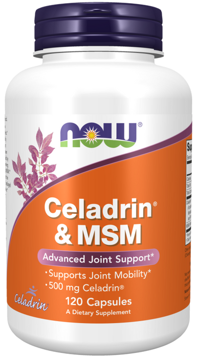 NOW Foods Celadrin &amp; MSM, 500 mg – 120 Kapseln