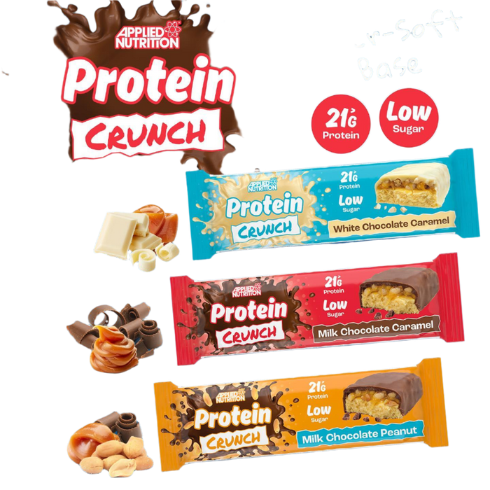 Applied Nutrition Protein Crunch Bar 12 x 62g