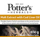 Potter's Malt Extract With Cod Liver Oil - 650ml - Joint Care at MySupplementShop by Potter's Herbals