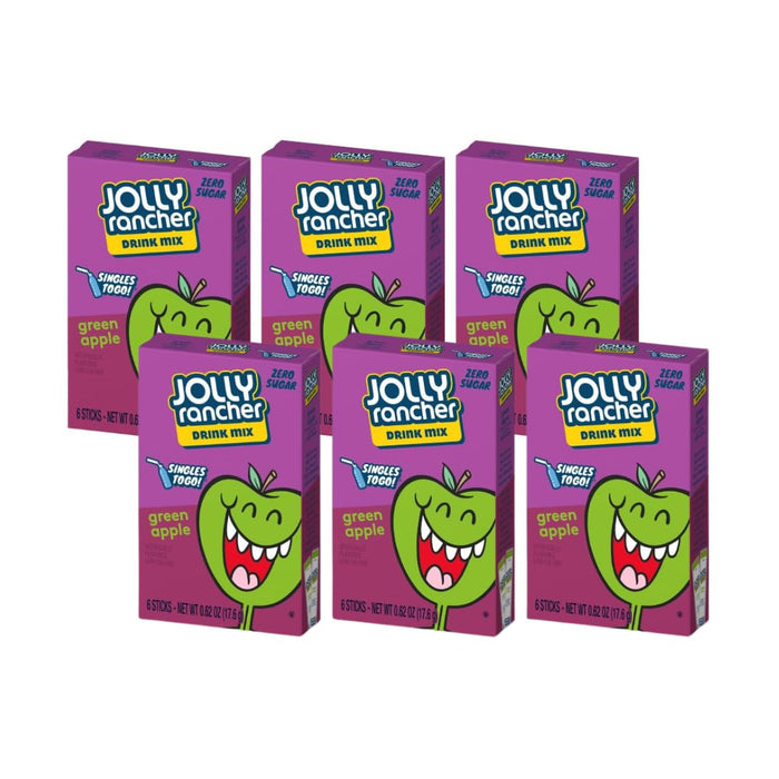 Jolly Rancher Jolly Rancher Singles to Go - 6 sticks