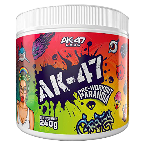 AK-47 Labs Paranoia Pre-Workout - Energy & Vitamins, 30 Servings