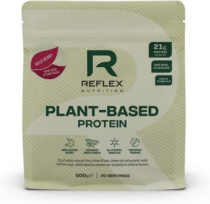 Reflex Nutrition pflanzliches Protein Vanilleschote 600 g