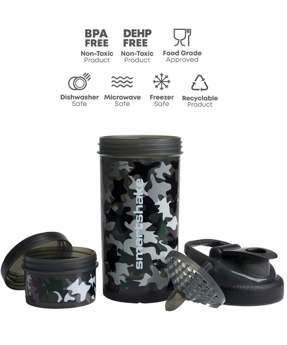 Revive Series, Camo Black - 750 ml. | Premium Supplement Shakers at MYSUPPLEMENTSHOP.co.uk