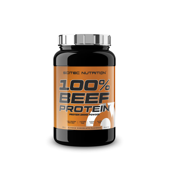 SciTec 100% Beef Protein, Almond Chocolate 900g