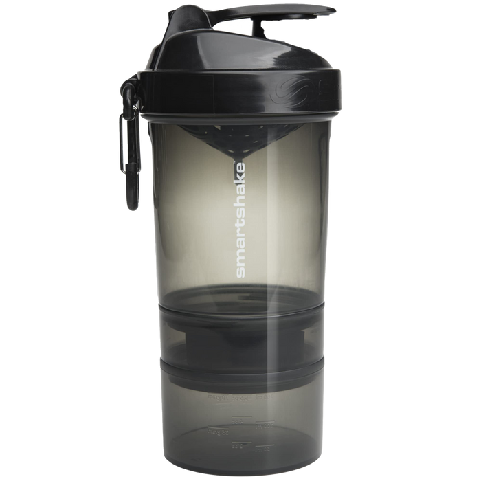 Smartshake O2Go 600ml Schwarz