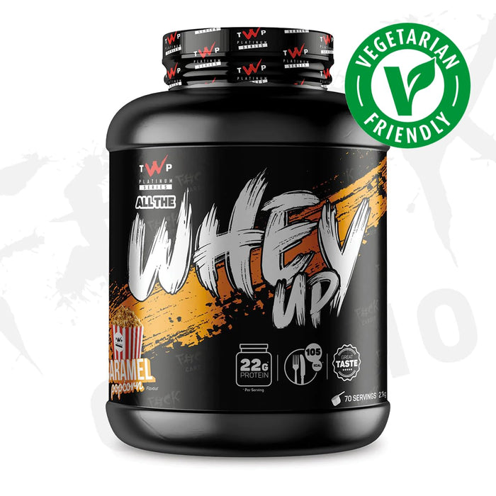 TWP All The Whey Up 2.1kg (Caramel Popcorn)