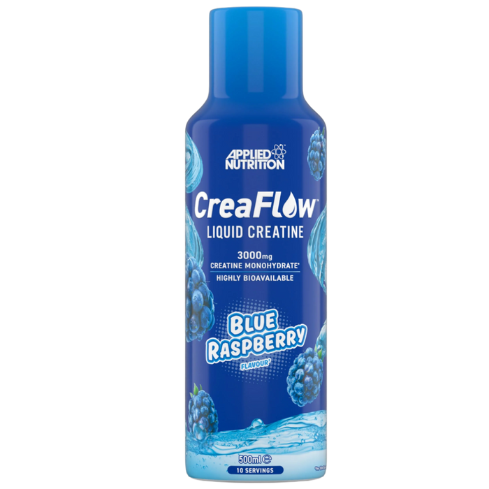 Applied Nutrition Liquid CreaFlow™ Pure Liquid Creatine 500ml 10 Servings - Blue Raspberry - Creatine Liquid at MySupplementShop by Applied Nutrition