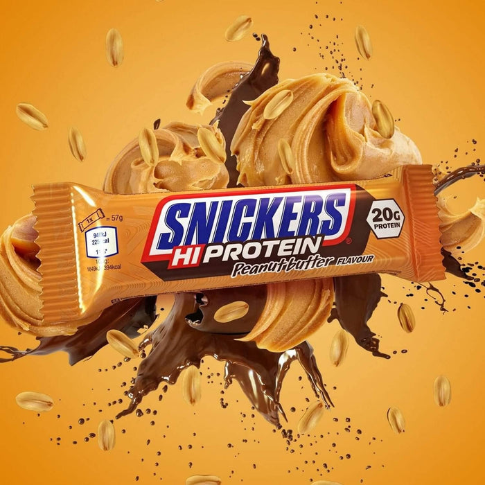 Barres Snickers Hi-Protéinées 12x55g