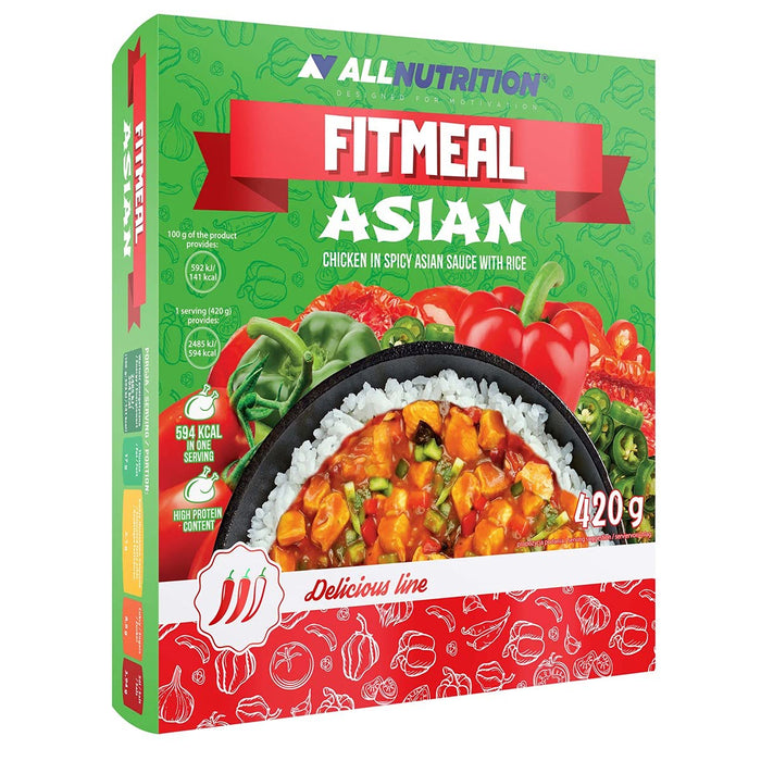 Allnutrition Fitmeal, Asian - 420g | High-Quality Combination Multivitamins & Minerals | MySupplementShop.co.uk