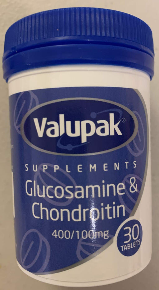 Valupak Glucosamine & Chondroitin 30 Tablets - Joint Care at MySupplementShop by Valupak