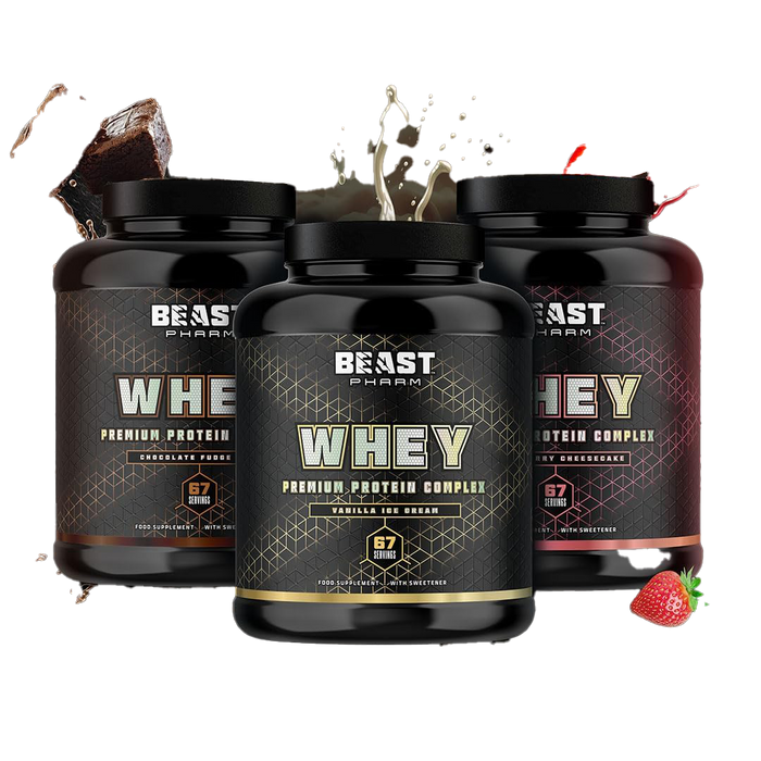 Beast Pharm Whey Protein Powder 2kg | Eddie Hall's Whey