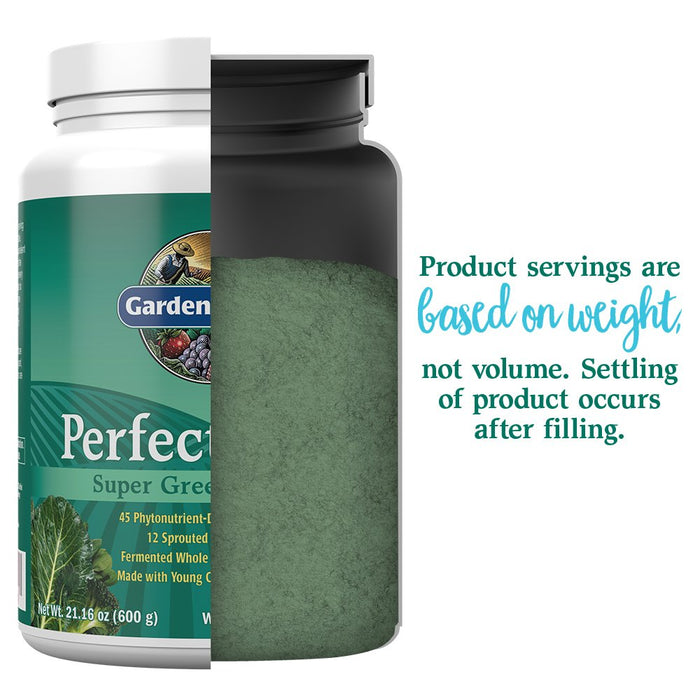 Garden of Life Perfect Food Super Green Formula, Powder - 600g | High-Quality Health Foods | MySupplementShop.co.uk