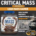 Applied Nutrition Critical Mass - Professional 2400g - Whey Proteins at MySupplementShop by Applied Nutrition