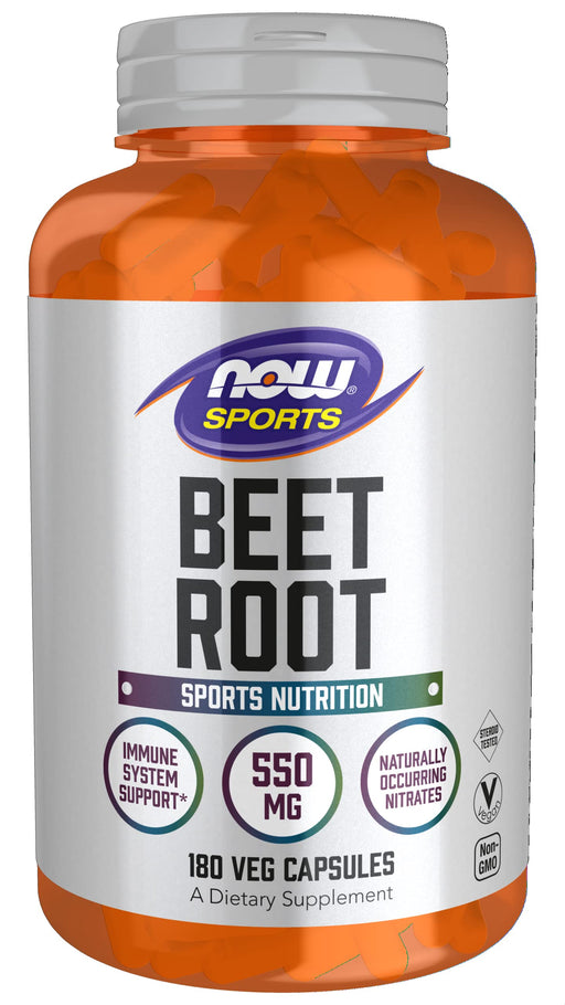 NOW Foods Beet Root Capsules - 180 vcaps - Health and Wellbeing at MySupplementShop by NOW Foods