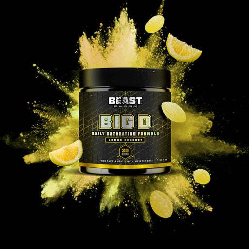 Beast Pharm Big D Daily Saturation Formula 390g Cranberry Best Value Nutritional Supplement at MYSUPPLEMENTSHOP.co.uk