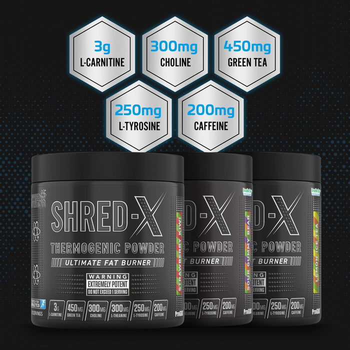 Applied Nutrition Shred-X Powder, Lemon Ice Tea - 300g