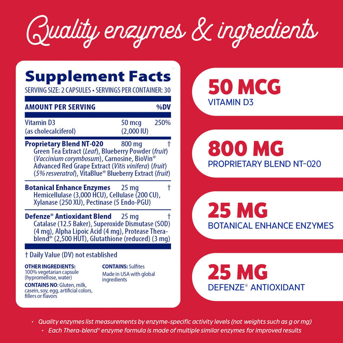 Enzymedica Stem XCell - 60 caps Best Value Nutritional Supplement at MYSUPPLEMENTSHOP.co.uk