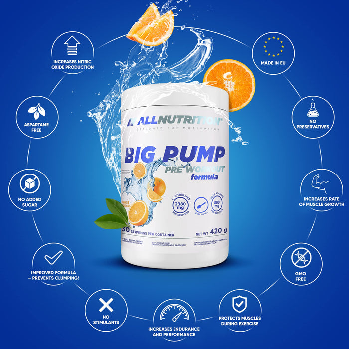 Allnutrition Big Pump, Orange 420g