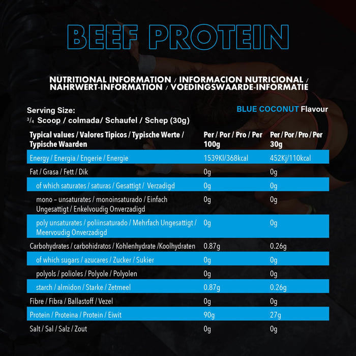 NXT Nutrition Beef Protein Isolate 540g