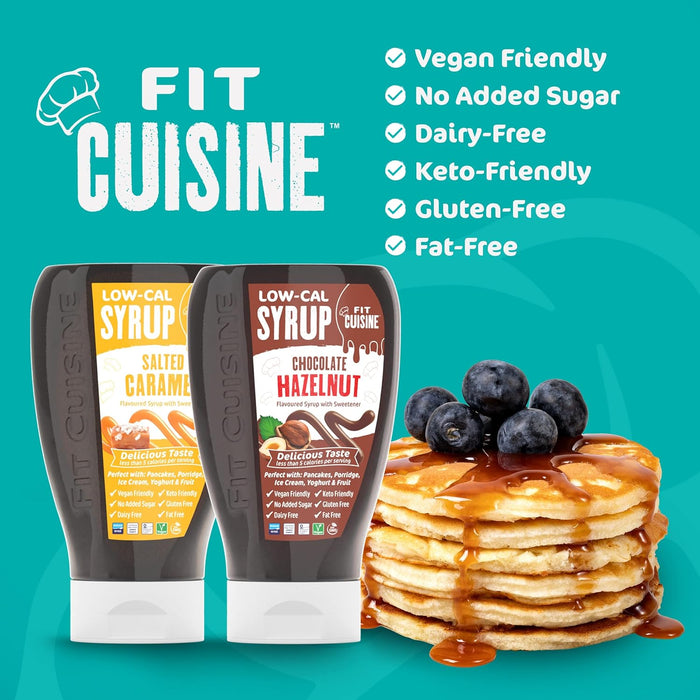 Fit Cuisine Low Calorie Syrup Maple Syrup 425ml