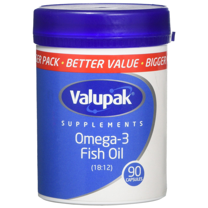 Valupak Omega 3 Fish Oil 90 Capsules