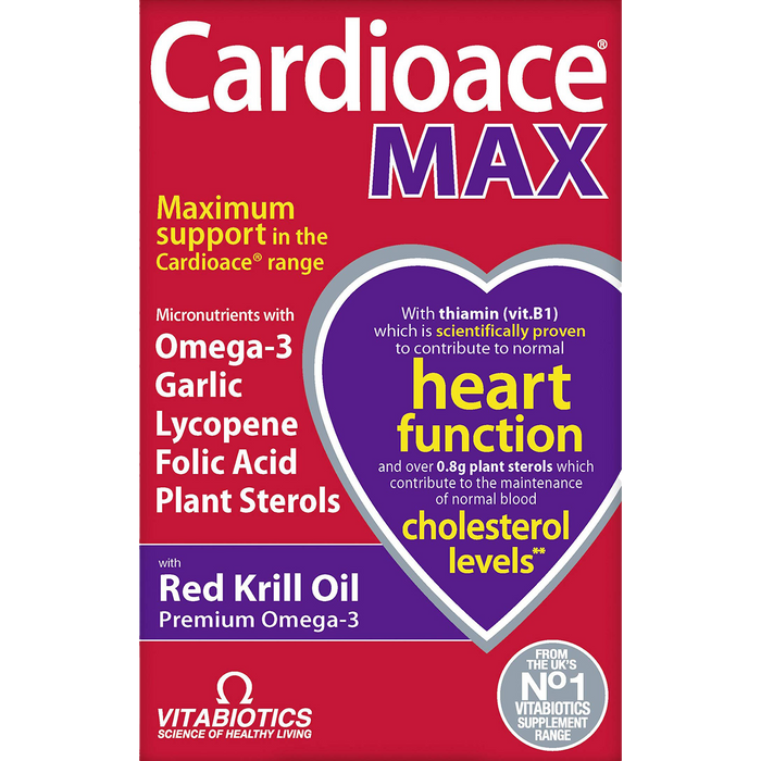 Vitabiotics Cardioace Max 84 Capsules