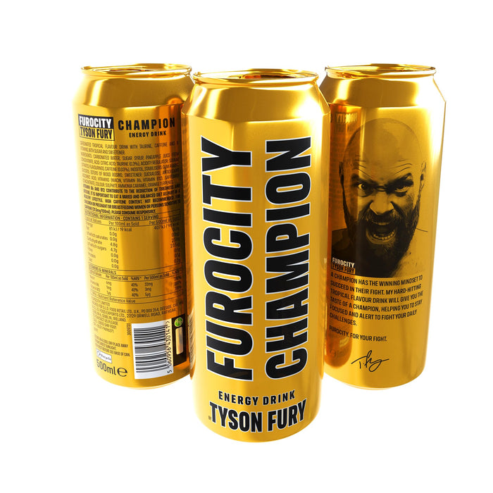 Furocity Energy Drink 12x500ml Champion