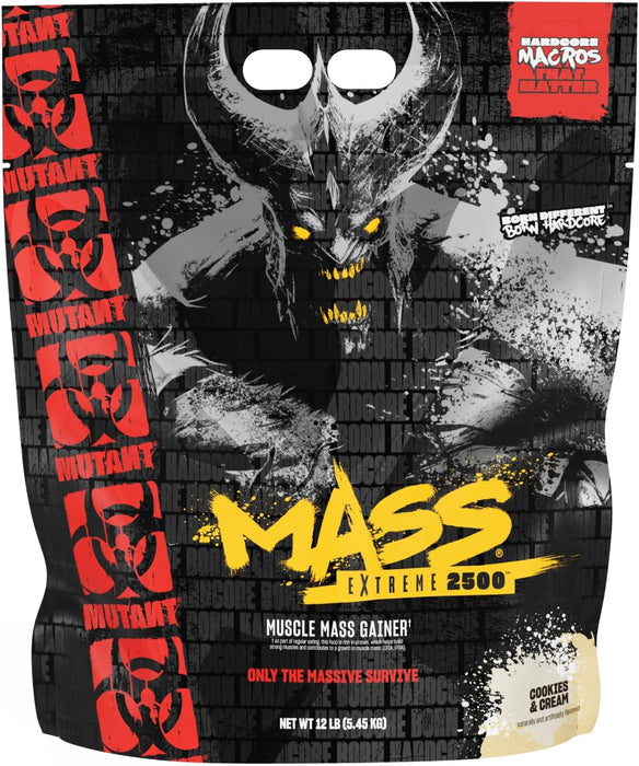 Mutant Mass Extreme Gainer Whey Protein Powder 9.07kg