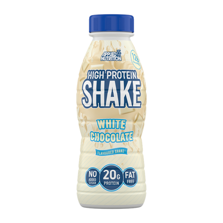 Applied Nutrition RTD High Protein Shake 8x330ml White Chocolate | Premium Protein at MySupplementShop.co.uk