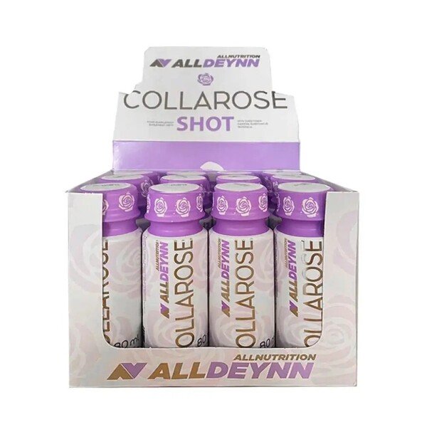 AllDeynn Collarose Shot, Raspberry Wild Strawberry - 12 x 80ml - Default Title - Health and Wellbeing at MySupplementShop by Allnutrition