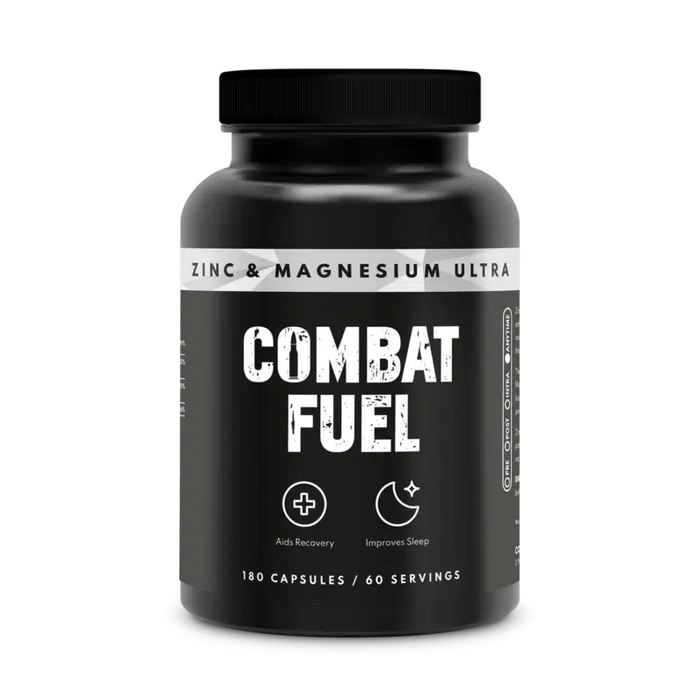 Combat Fuel Zinc & Magnesium Ultra 180 Caps - Sports Nutrition at MySupplementShop by Combat Fuel