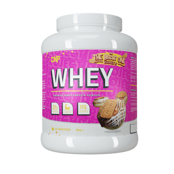 CNP Professional Whey 2kg The Biscuit One (Project D) - Protein at MySupplementShop by CNP