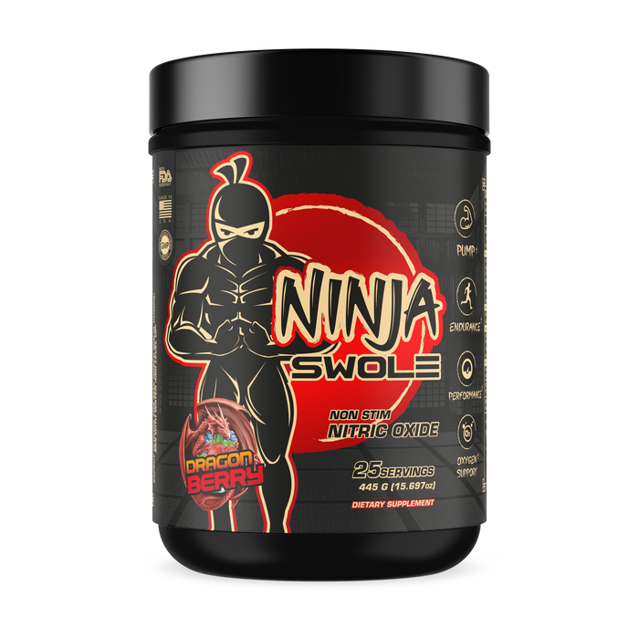 Ninja Swole Non Stim Pre Workout 445g