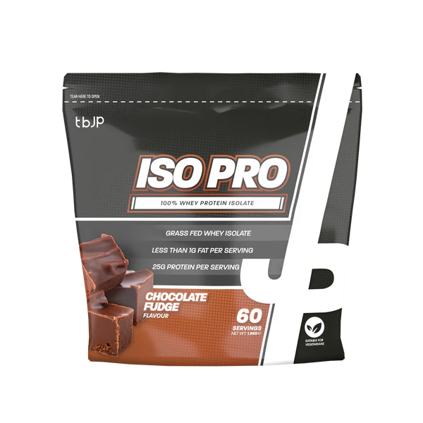 Trained By JP ISO PRO 1.8kg - Chocolate Fudge - Sports Nutrition at MySupplementShop by Trained By JP