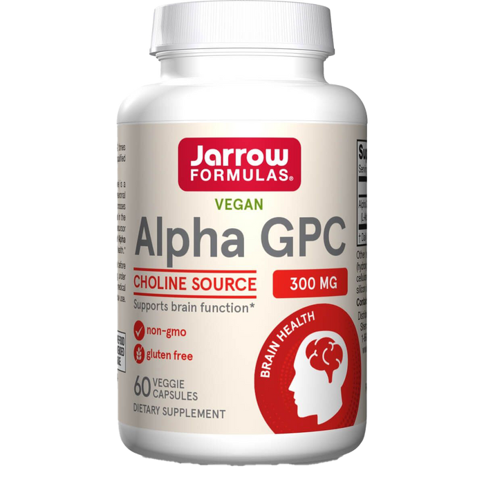 Jarrow Formulas Alpha GPC 300mg 60 Veggie Capsules