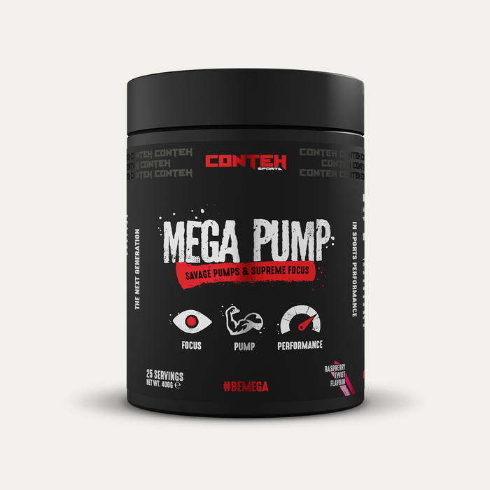 Conteh Mega Pump 25 Servings 387.5g - Health & Personal Care at MySupplementShop by Conteh Sports