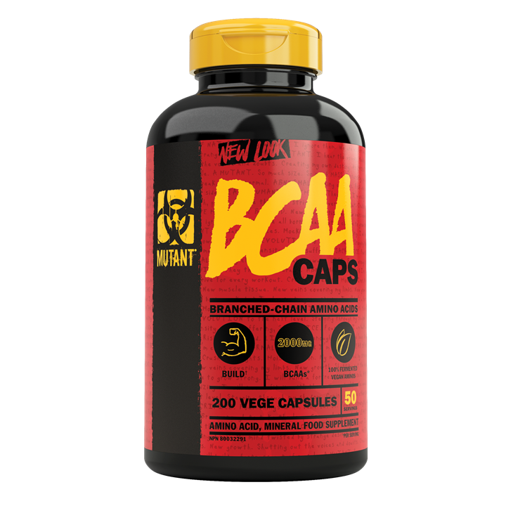 Mutant BCAA Capsules for Muscle Growth & Recovery