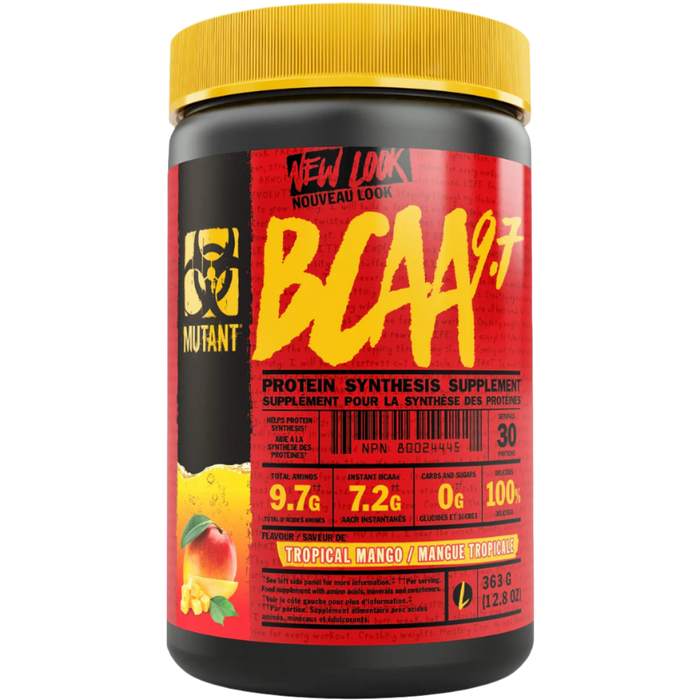 Mutant BCAA 9.7 with Micronized Amino Acid and Electrolyte Support Stack