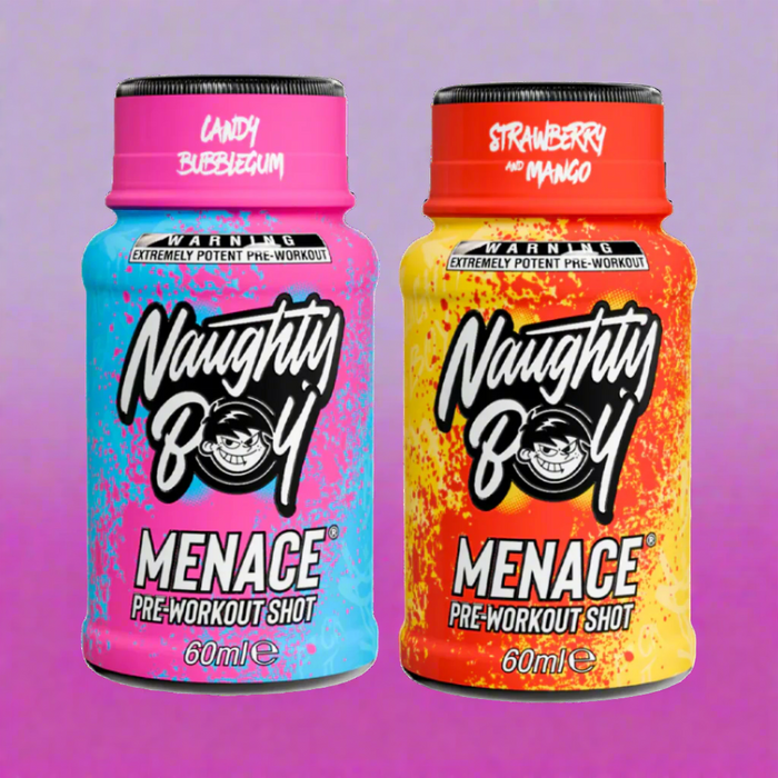 NaughtyBoy® Menace Pre-Workout Shot (12 x 60ml)