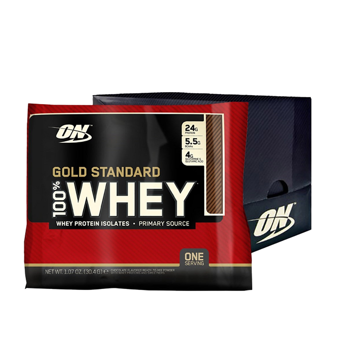 Optimum Nutrition Gold Standard 100 % Whey 24 x 30 g Köstliche Erdbeere