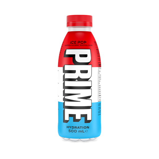 PRIME Hydration 12x500ml - Ice Pop - Hydration Drink at MySupplementShop by PRIME