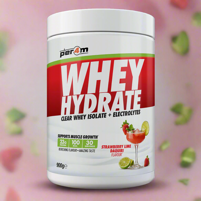 Per4m Whey Hydrate | Clear Whey Isolate Protein Drink with Electrolytes | 23g Protein, Fast Absorption, Fruity Flavour