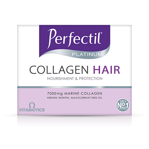 Vitabiotics Perfectil Platinum Collagen 7000mg Hair Advanced Beauty Drinks 10 x 50ml - Women at MySupplementShop by Vitabiotics