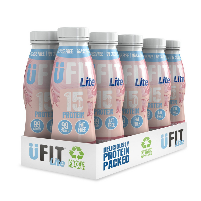 UFIT Lite Protein RTD 10x310ml Lite Strawberries & Cream