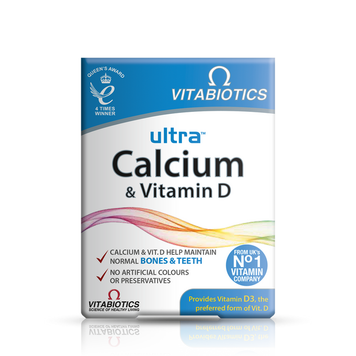 Vitabiotics Ultra Calcium & Vitamin D 30 Tablets