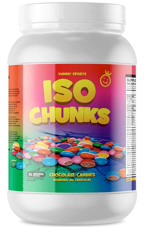 Yummy Sports ISO Chunk 25 Serv 800g Chocolate Candies - Sports Supplements at MySupplementShop by Yummy Sports