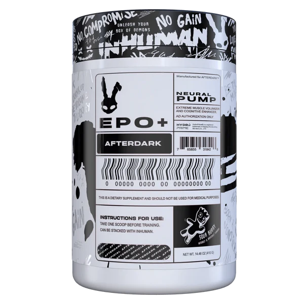 AfterDark EPO+ Stim Free Pump 410g - Sour Buddy - Sports Nutrition at MySupplementShop by AfterDark