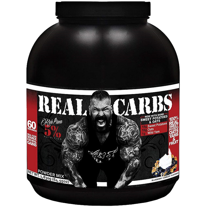 5 % Nutrition Real Carbs, Erdbeerkuchen – 1920 Gramm