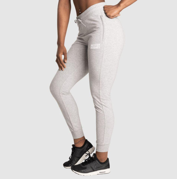 Better Bodies Empire Joggers - Light Grey